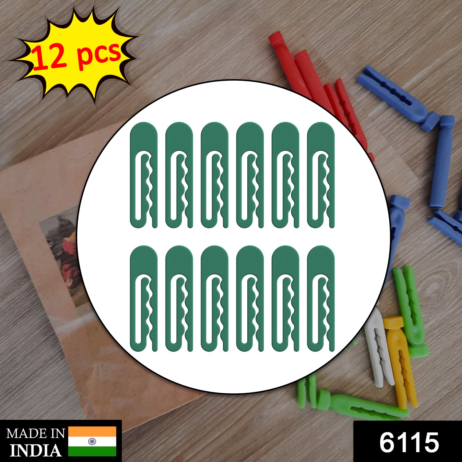 6115 Cloth Clip Box used for holding wet and dry clothes on cables in household premises. 6115 Cloth Clip Box used for holding wet and dry clothes on cables in household premises.